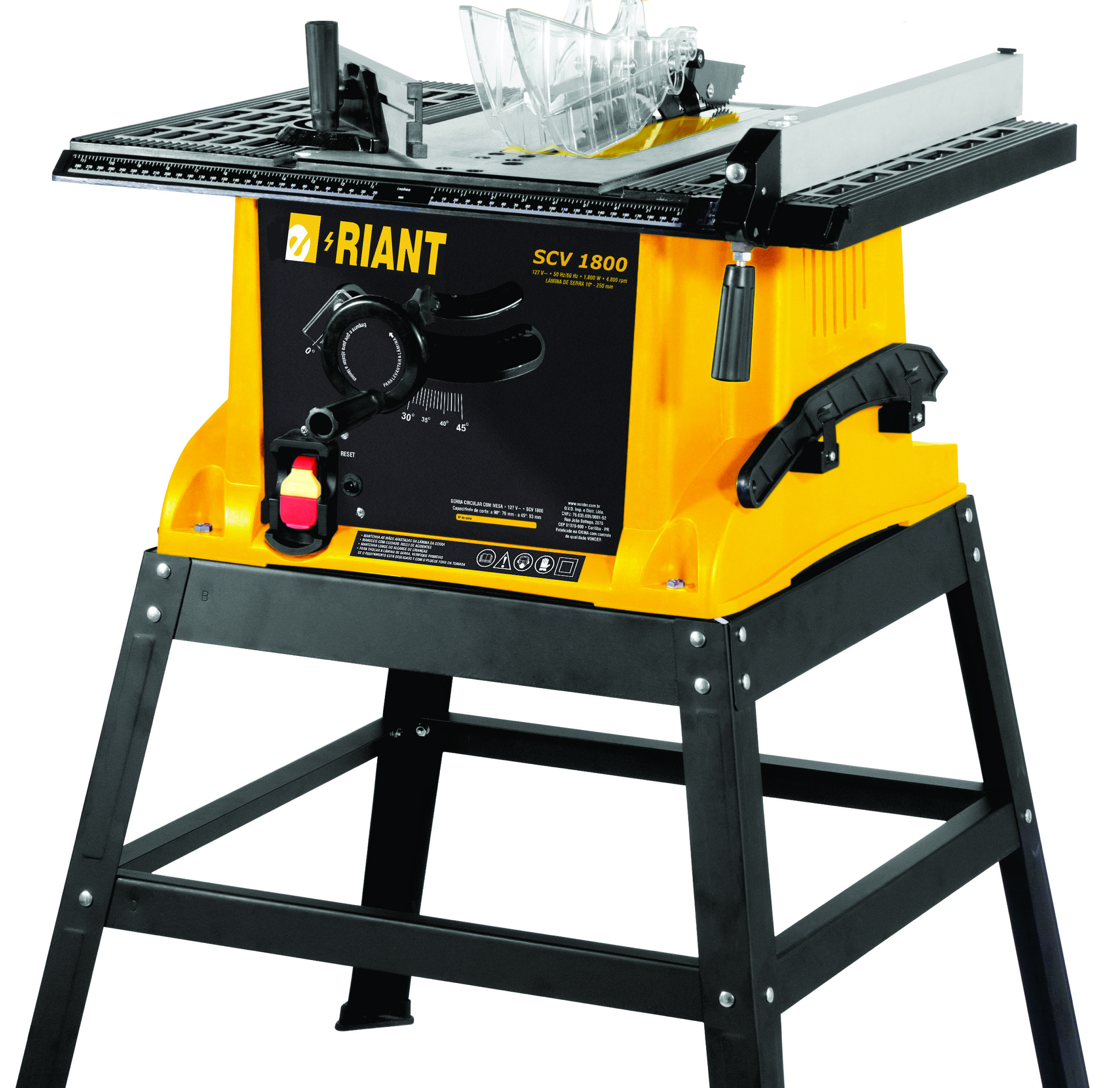 Electric power saw 1800W table saw for wood working heacvy duty sawing machine