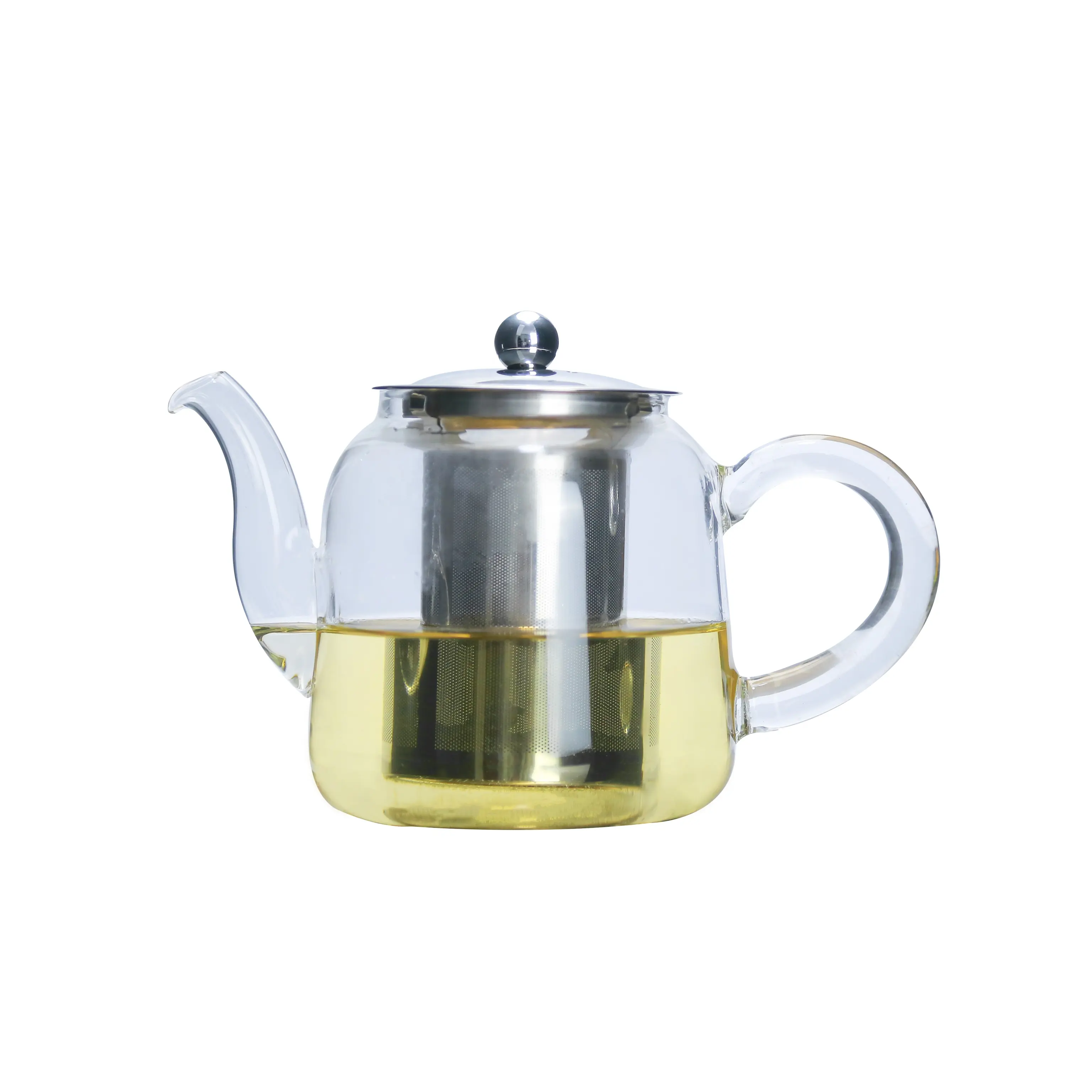 Borosilicate Glass Teapot Decorative Tea Kettles with Stainless Steel Infuser Borosilicate Glass Teapot
