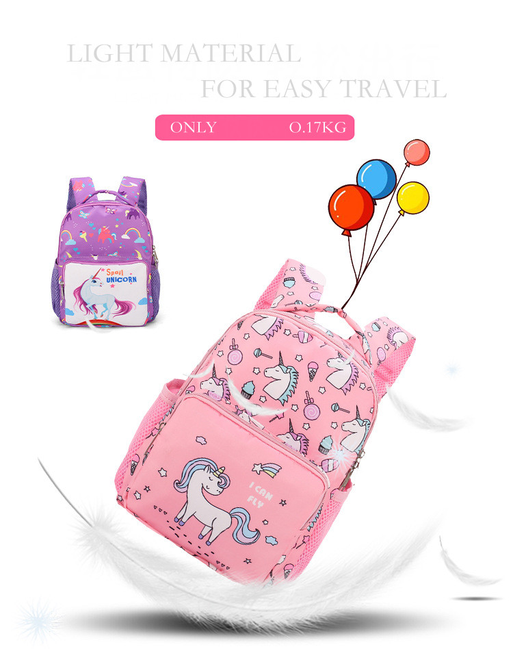2-pcs милые»/«Единорог»); Детский Пижамный костюм, чемоданчик для маленьких девочек книжные сумки Сумка через плечо с повседневными комплектами маленький кошелек