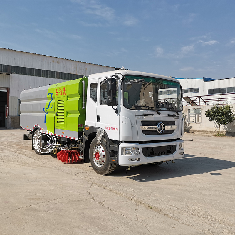 CLW brand 2500 liters mini truck street sweeper