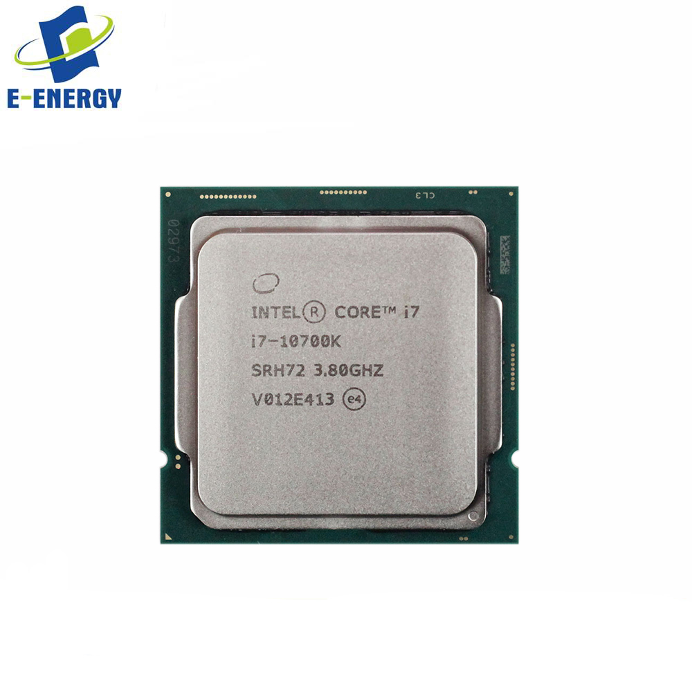Intel Core i7-10700K Comet озеро 8 ядро 3,8 ГГц LGA 1200 125W настольный процессор