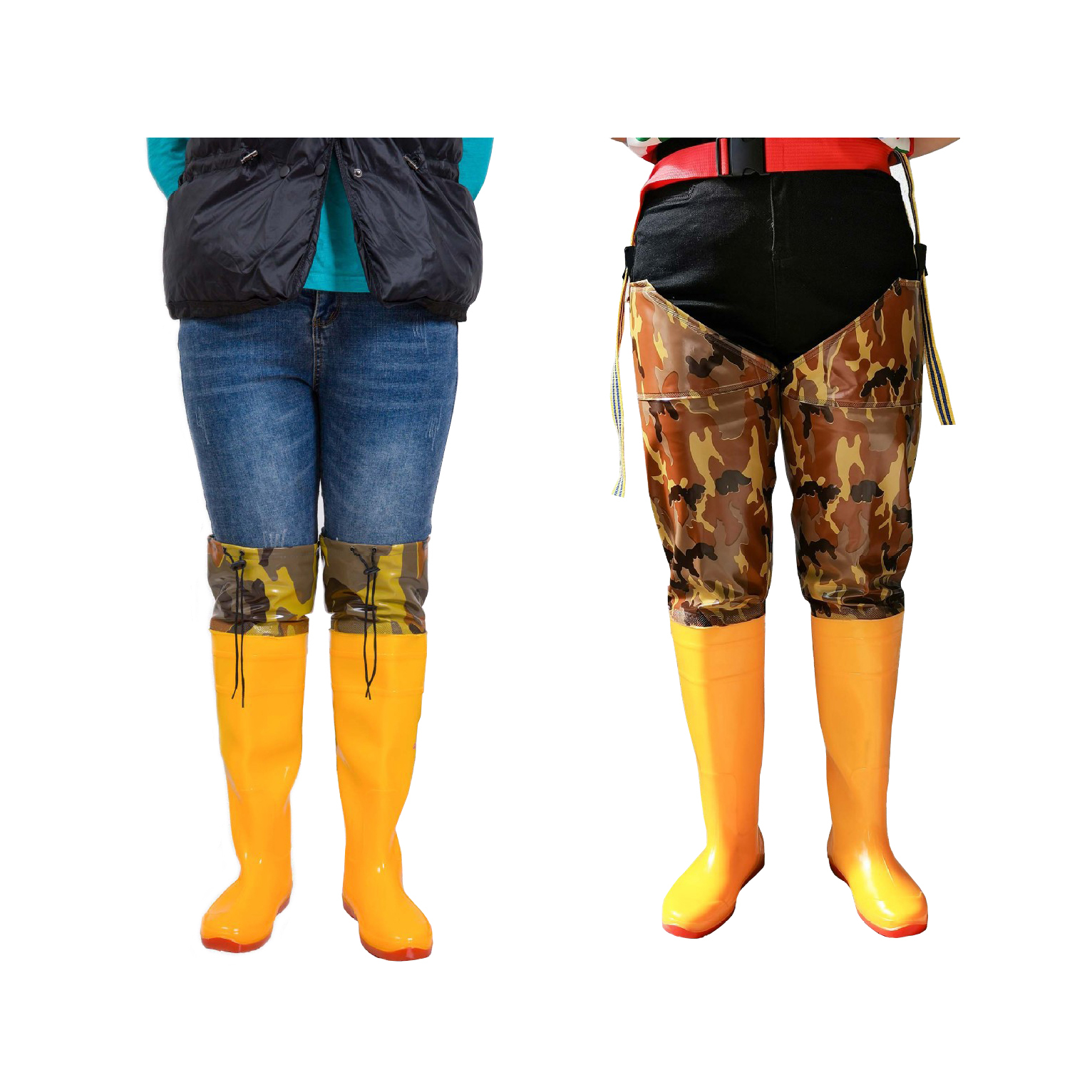 Rain Boots Rubber Waders Hip Boots fishing equipments