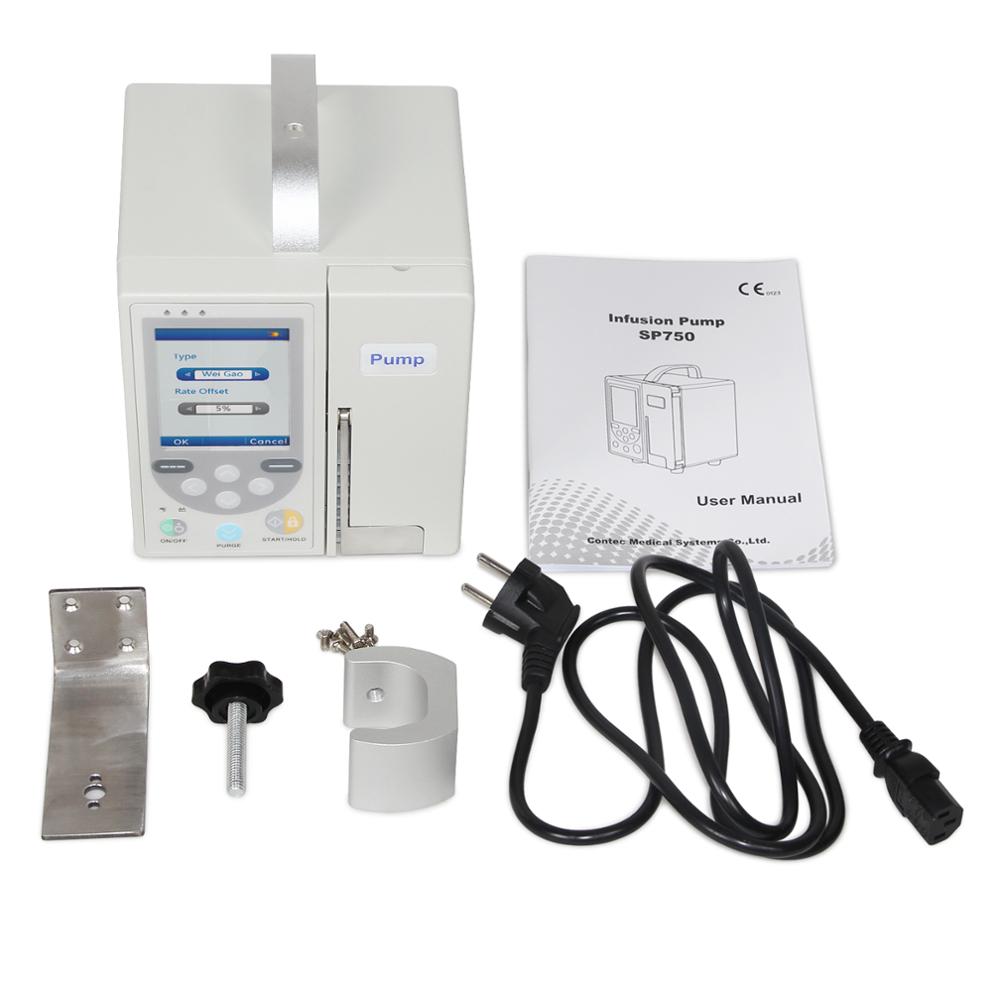 CONTEC SP750 портативный медицинский больничный инфузионный насос icu infusomat iv инфузионная система