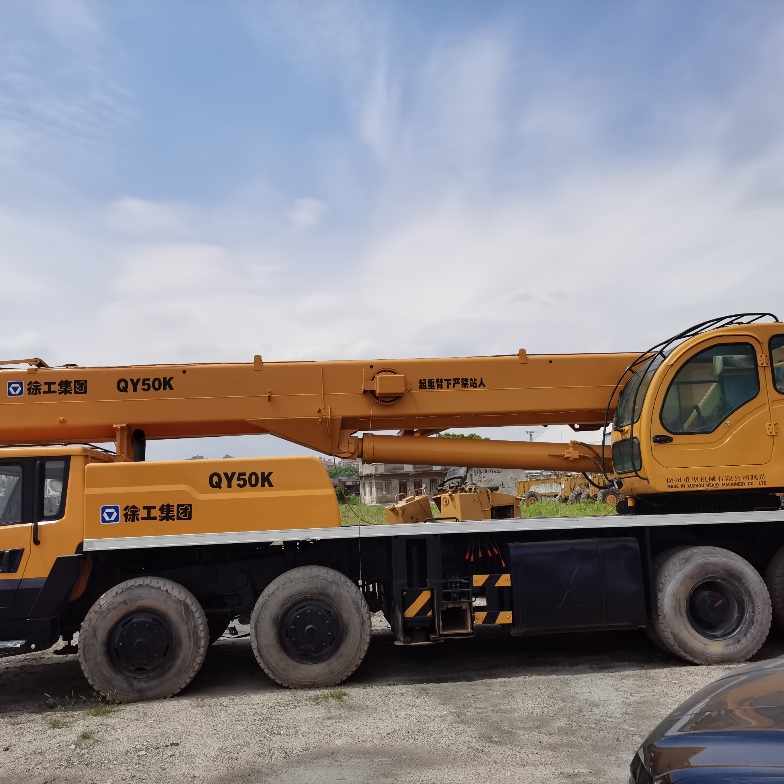 Б/у китайского 50 тонн XCMG QY50K автокран на продажу в Шанхае с высоким качеством и по низкой цене