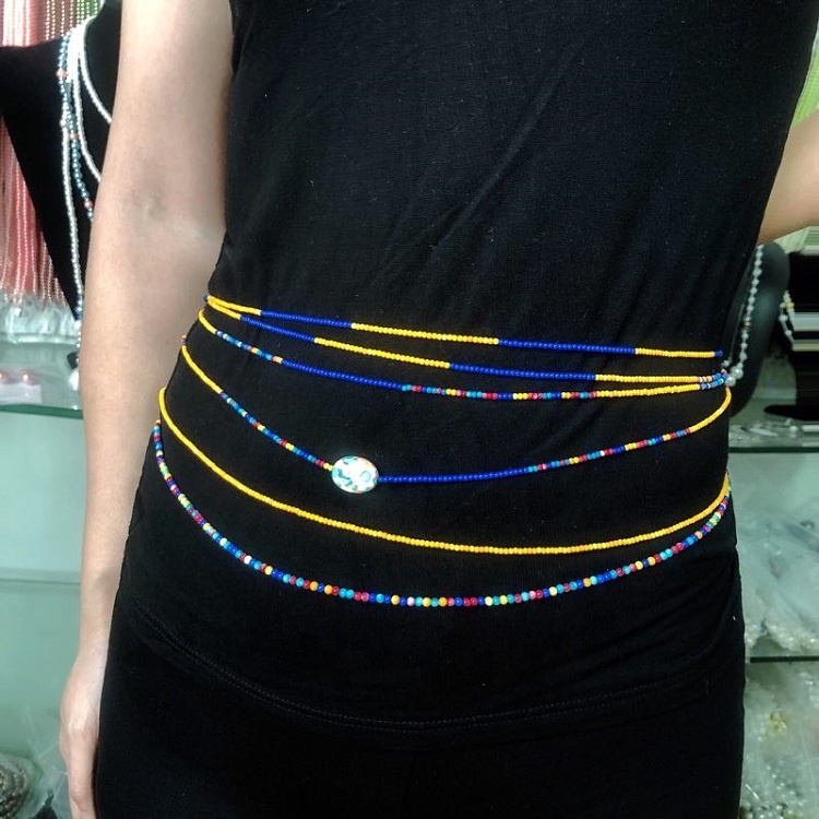 waist beads belly chain waist beaded belts for dresses
