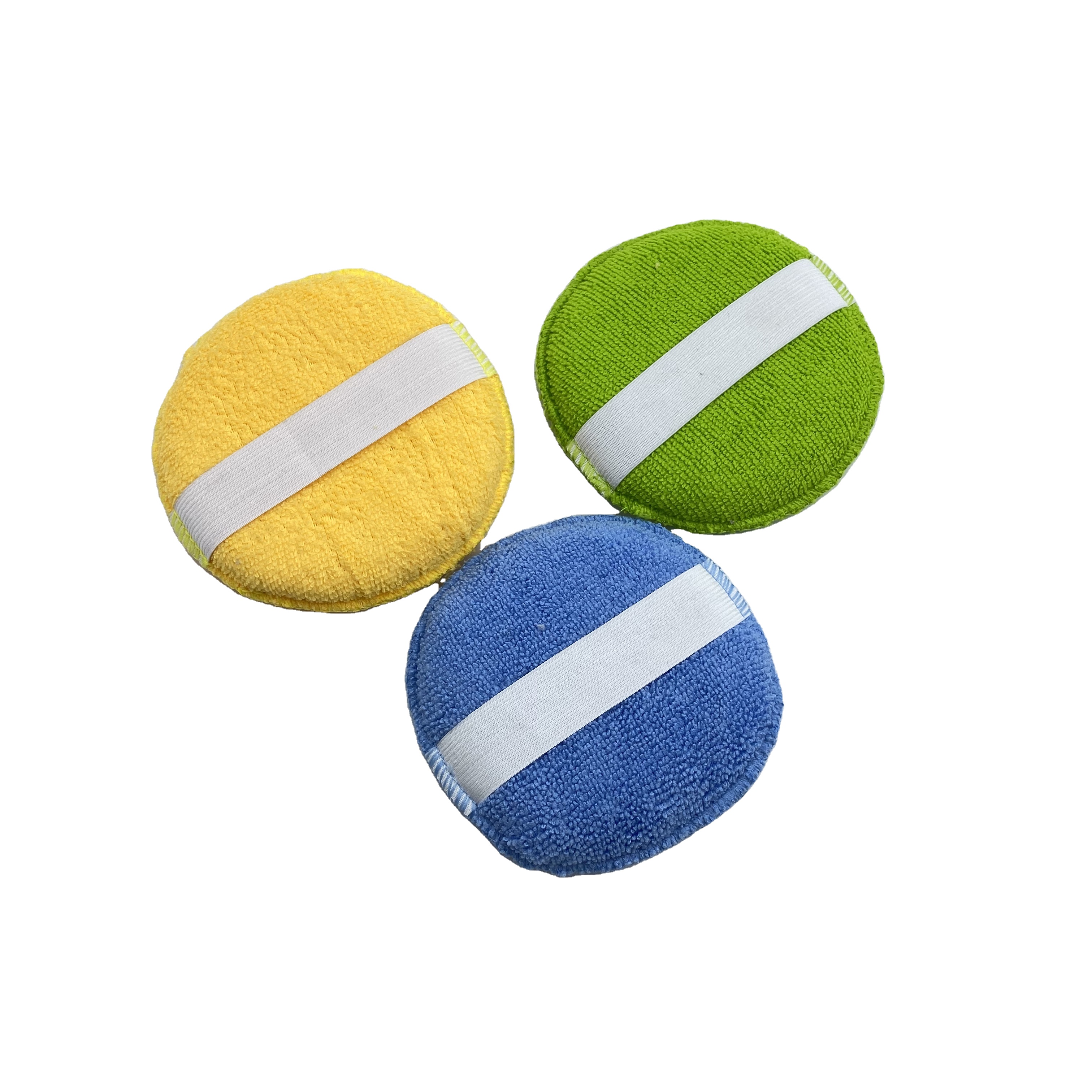 Dia.13cm Car Polish Sponge Wax With Elastic