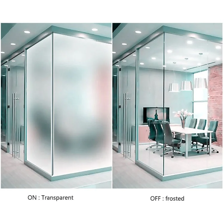 Magnetic Switch Laminated Dimming Film Block Noise Building Glass Tint Smart Home Intelligent Film