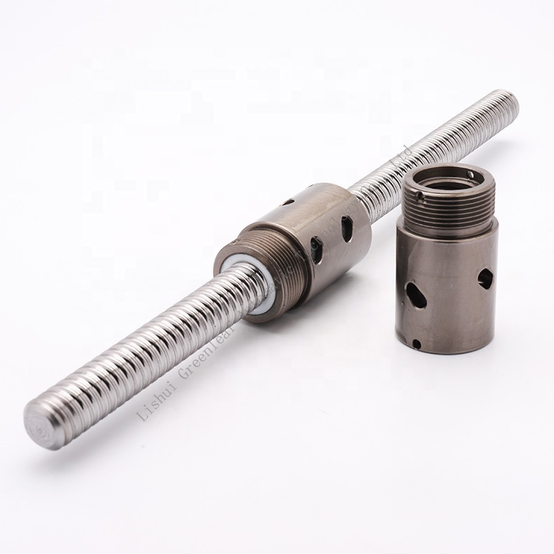 High precision C7 rolled ballscrew BSH1605 series length 1000mm for CNC replace TBI