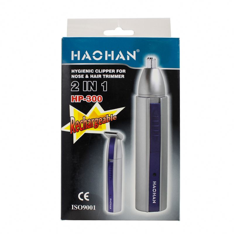 2020 electric nose ear hair trimmer 2 In 1 Rechargeable Hair Clippers 360 Degree Rotating Cutter Head Hygienic Trimmer