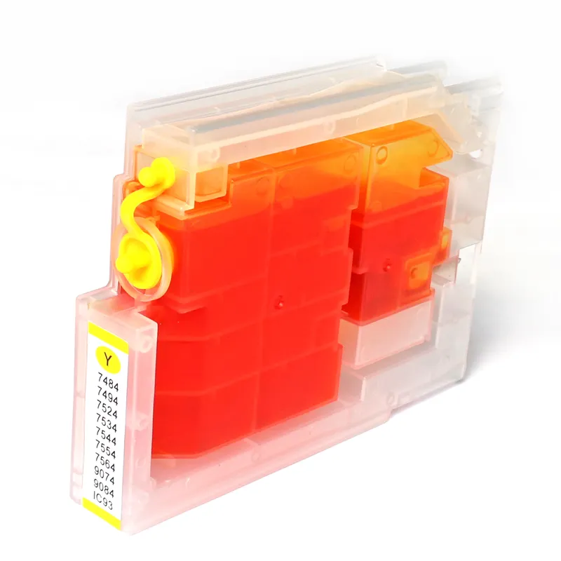 Empty refillable cartridges without chip for WorkForce Pro WF-C8190 8690 8610  PX-S7110 PX-M7110F Series printer
