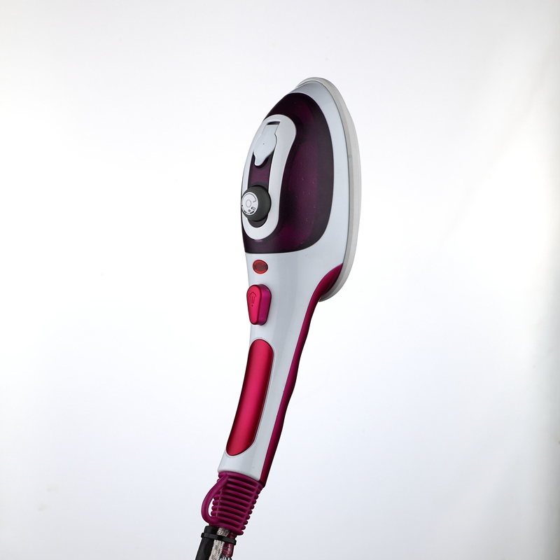 Fashion portable purple hand-held steam electromechanical iron travel steam brush multi gear temperature regulation