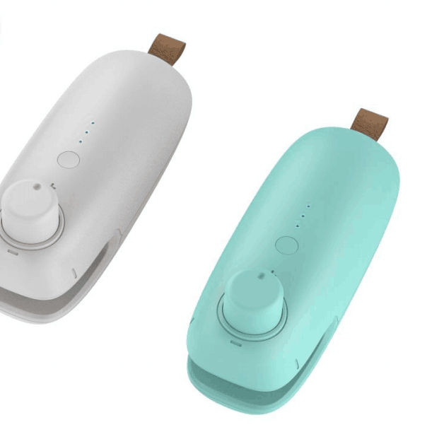 Новейший USB Портативный 2 в 1 пластиковый пакет для еды нагревательный упаковщик