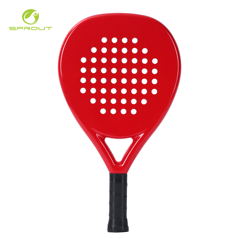 3K 12K 18K Beach Paddle Professional Custom Carbon Fiber Cheap Padel Tennis Racket