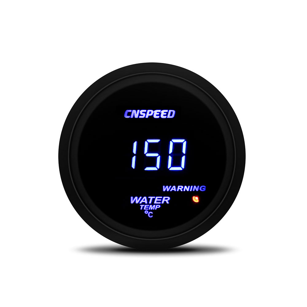 Цифровой черный датчик температуры воды CNSPEED 2 ''52 мм 40-120 градусов Цельсия с датчиком