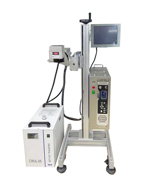 Industrial 3W 5W  Fly UV laser Printer for Date Expiry Batch Printing