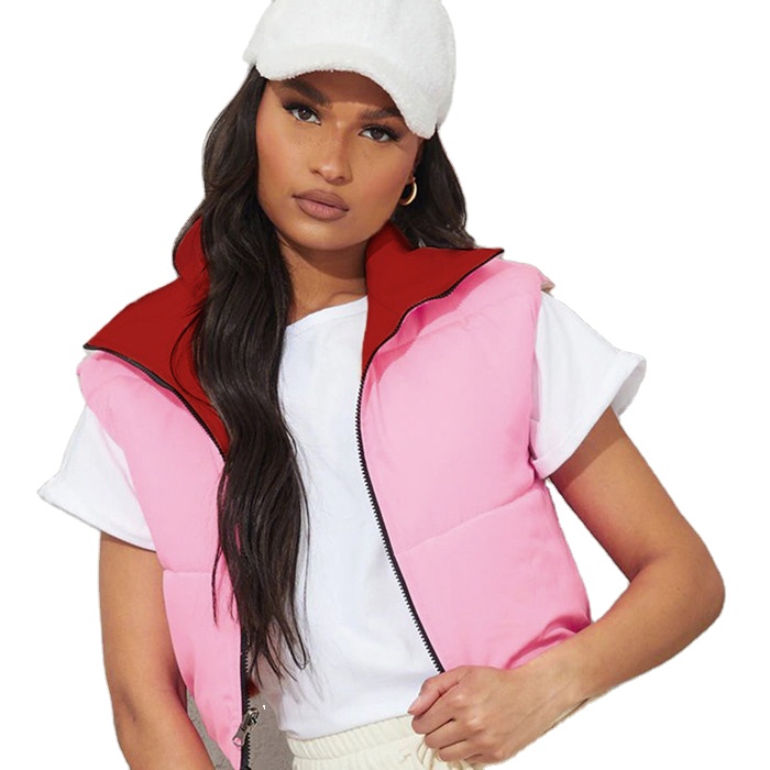 Fall winter two ways wear bread clothes women waistcoat women's vests & waistcoats waistcoat