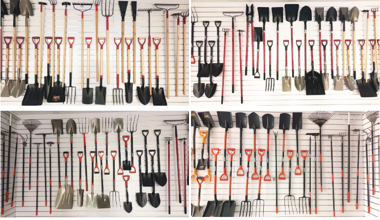 73316 Hantop  sharp shovel with timber handle