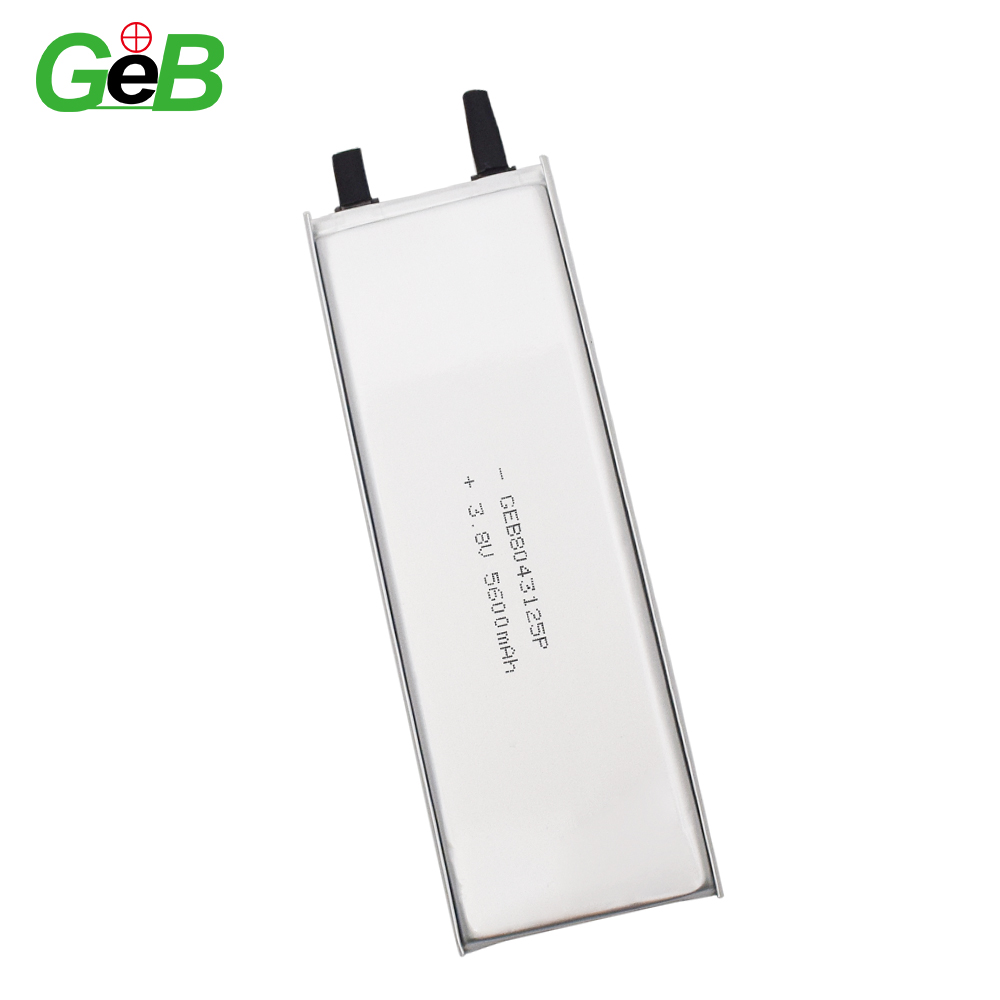8043125 NCM 3,7 v 5600mah обычная батарея lipo для банка питания