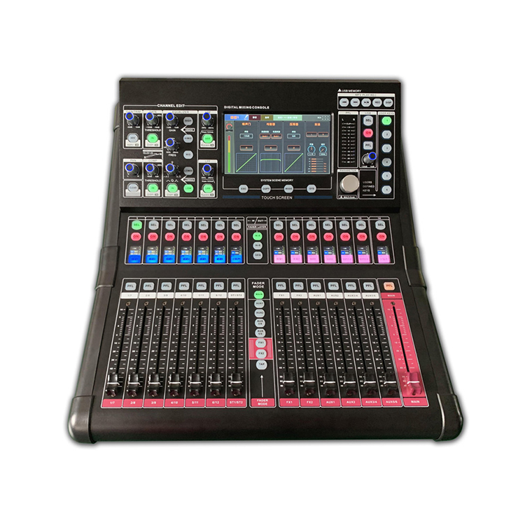 16 каналов профессиональные мощности звуковой цифровой dj контроллер HDMI/dvi/Аудио/консоли аудио dj микшер аудио