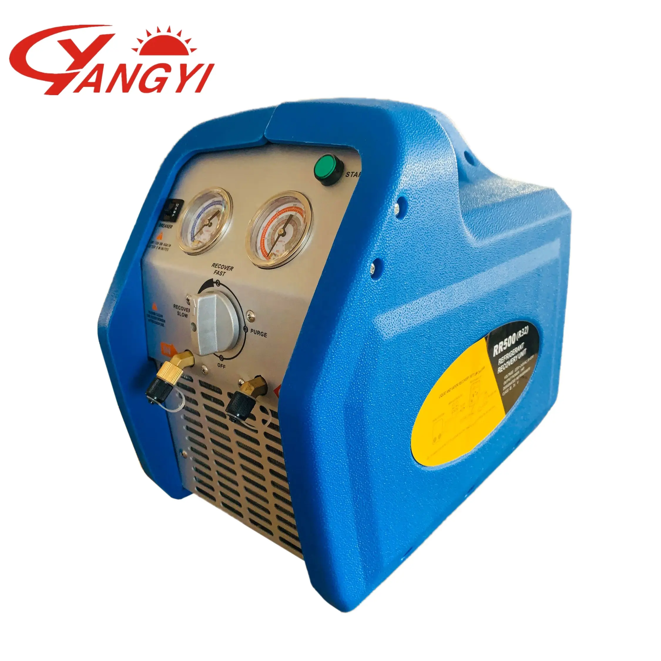 Portable Auto Refrigerant Recovery Machine/Unit for other refrigeration R134a R32for air conditioning Car AC Recharge Machine