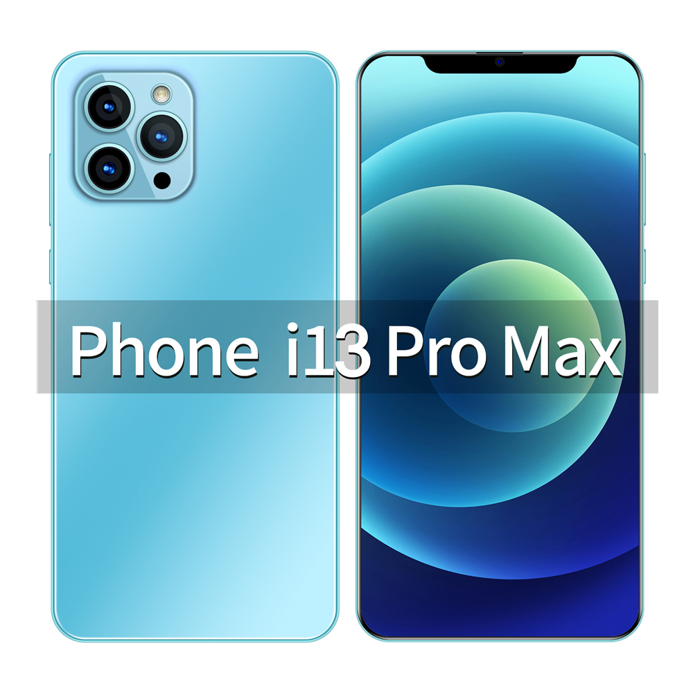 Смартфон 13 pro max, 6,7 дюйма, оригинальный полный экран, WIFI, BT, FM, GPS, I13, 2 Гб + 32 ГБ, Android