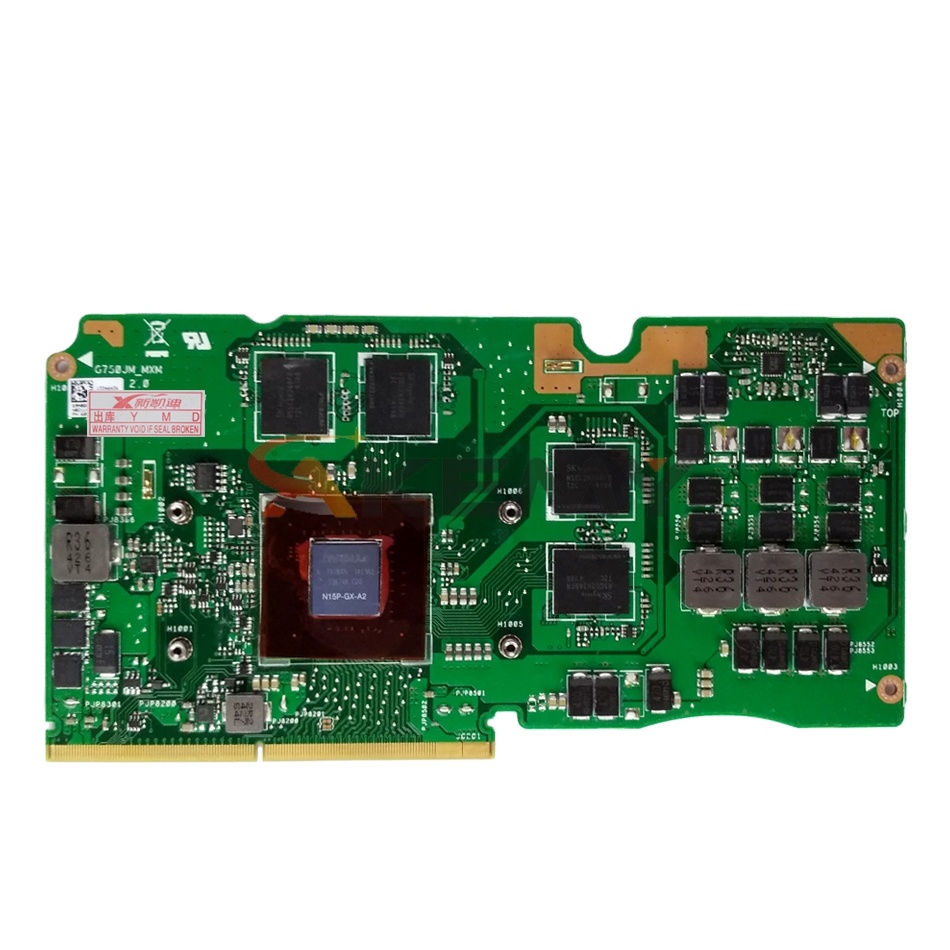 Оригинальный GTX860M-2GB видеокарта доска N15P-GX-A2 GDDR5 G750JM Материнская плата ноутбука MXM видео карта выставочный картонный лист для ASUS