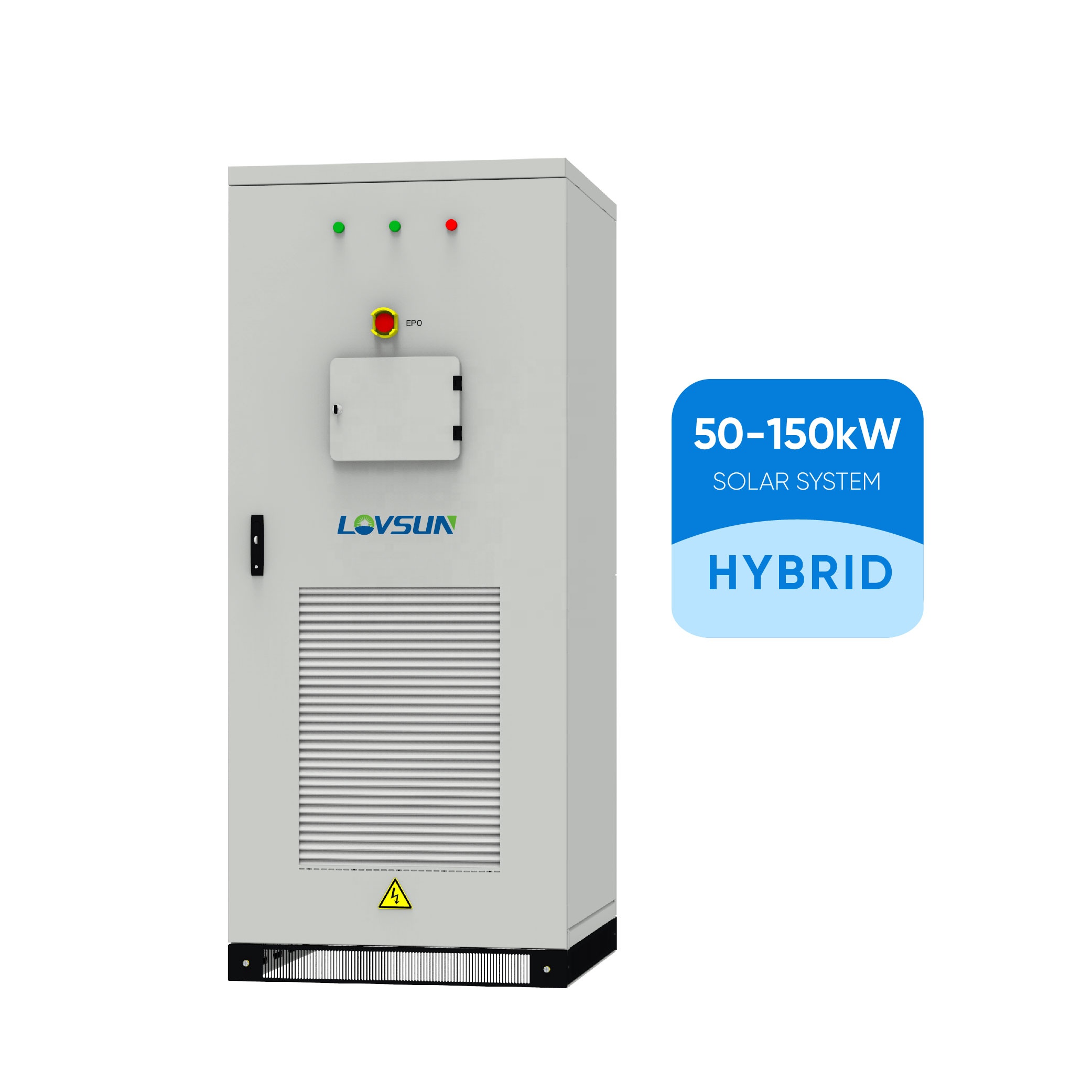 OEM Commercial Solar Inverter On Off Grid Three Phases 380V Built In  MPPT Controller Hybrid Inverter 50kw 100kw 150kw