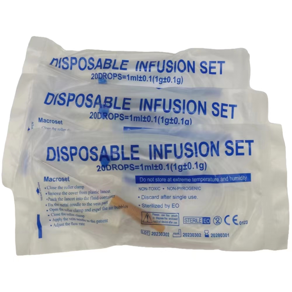 Other Medical Consumables Sterile Intravenous Infusion Disposable Infusion Set IV Set Infusion