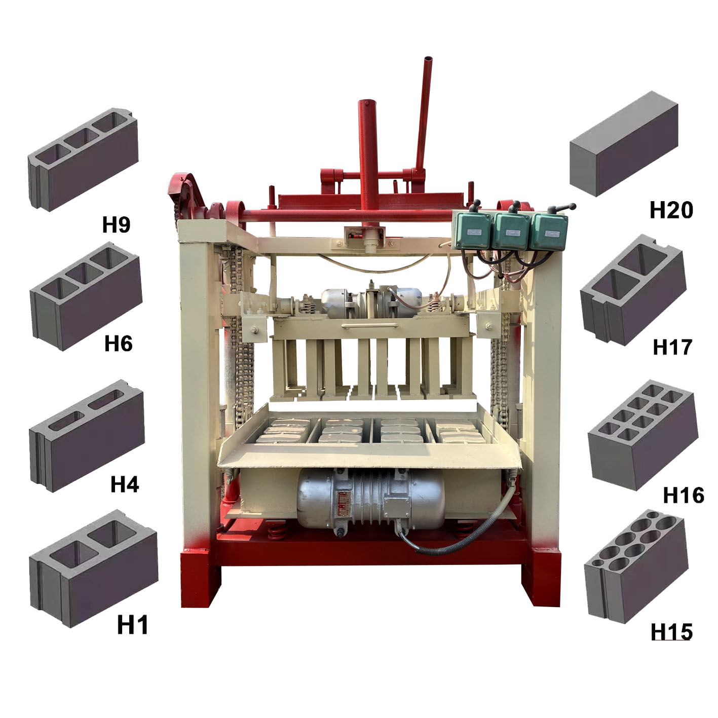 construction tools and equipment business ideas with small investment 2024 cement block making machine