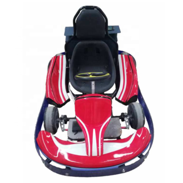 Gokart Детская электрическая тележка гоночный картон Одноместный щеточный двигатель для каратинга для маленьких детей