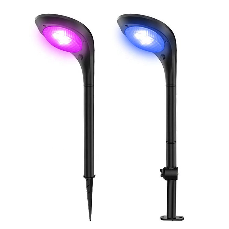 LED газон освещение мощный высокое качество Цвет Изменение Открытый Декоративные яркий светодиодный Солнечный сад огни