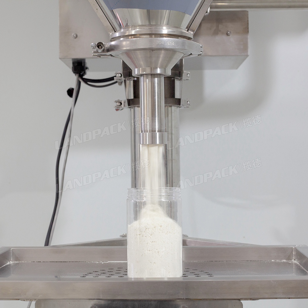semi auto powder 500g 1kg filling machine milk protein powder canning filling machine