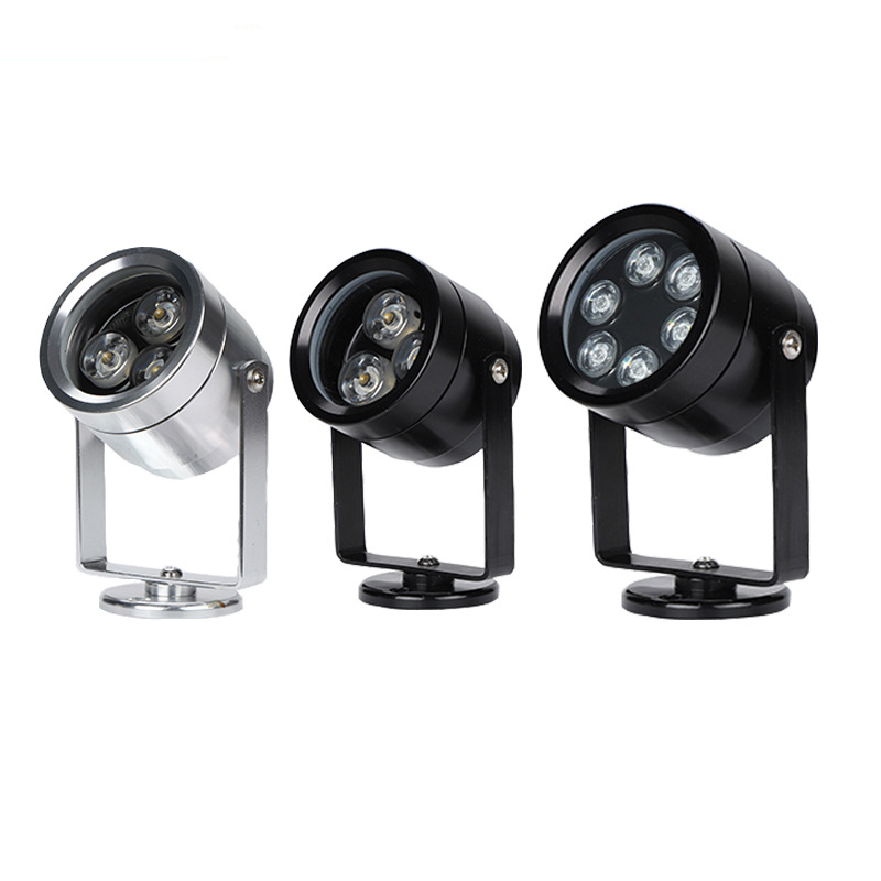 3W 6W Aluminum LED Spot Light Rotatable Outdoor Waterproof Underwater Pool Spotlight Garden Courtyard Fountain Project Lamp
