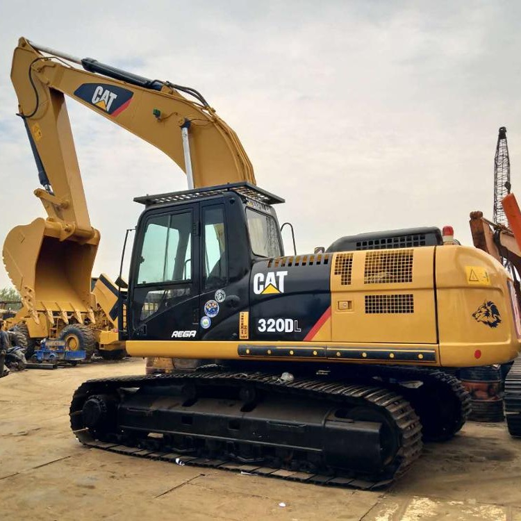 Good Quality Used Construction Caterpillar 320D 320DL Crawler Excavator Machine, CAT 320B 320C 320D L Used Excavator