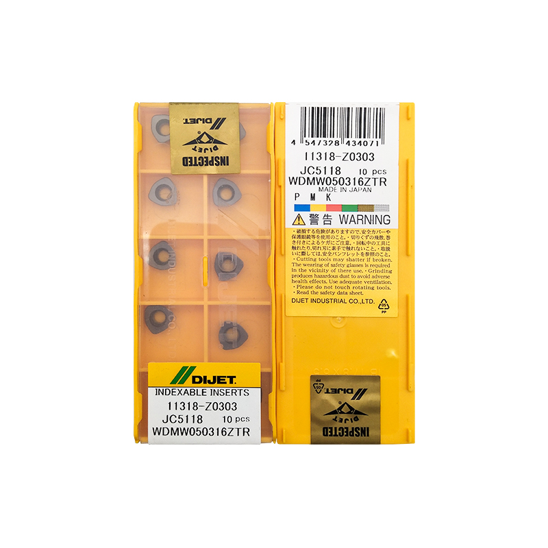 WDMW050316ZTR JC5118 100% оригинальная карбидная вставка DIJET лучшего качества 10 шт./лот