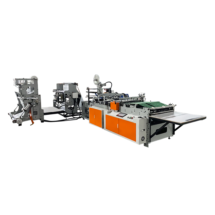 Self sealing poly DHL express courier mailer plastic bag making machine