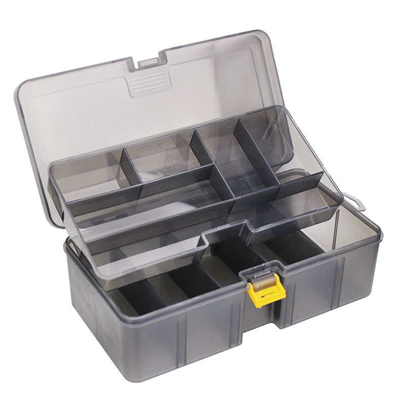 Accessories lure and hook fishing box organizer storage fishing box 21.5*12*6.7cm 206g fishing box