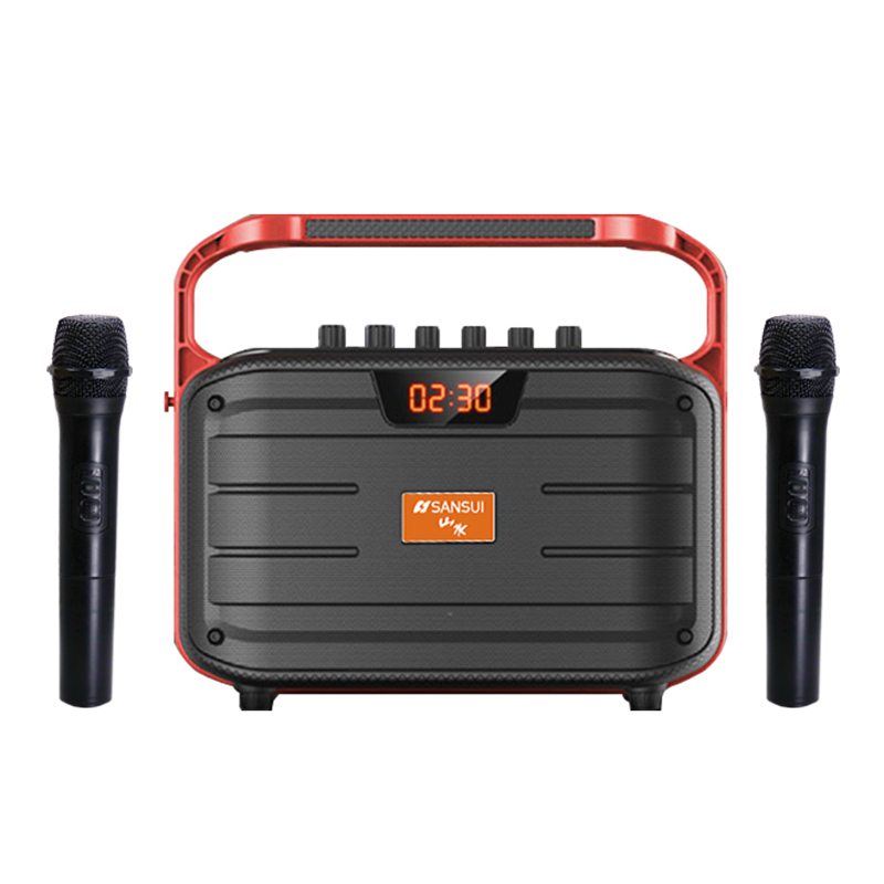 OEM Sansui Live караоке динамик 50 Вт KTV DJ бас кровавый динамик bluetooth динамик портативный бумбокс для вечеринки