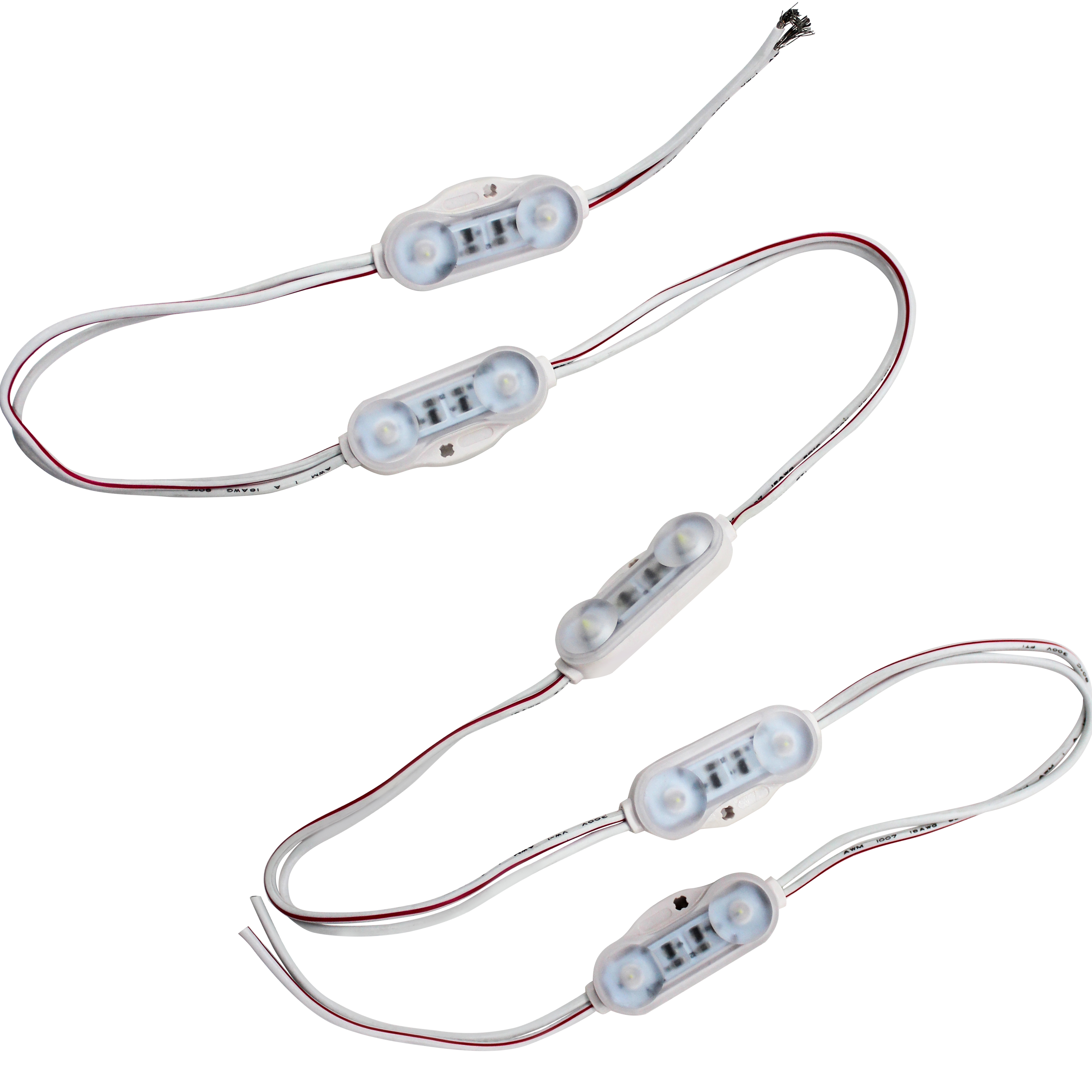 Economical 12V low volatge 1W IP65 warm white Led Module SMD2835 3leds back lighting