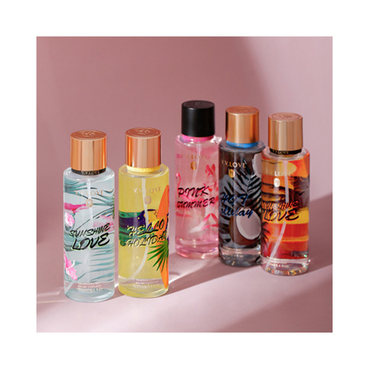 OEM ODM 250ml wholesale imported perfumes Sweet and charming lasting lady's perfume fresh fragrance body spray wholesale