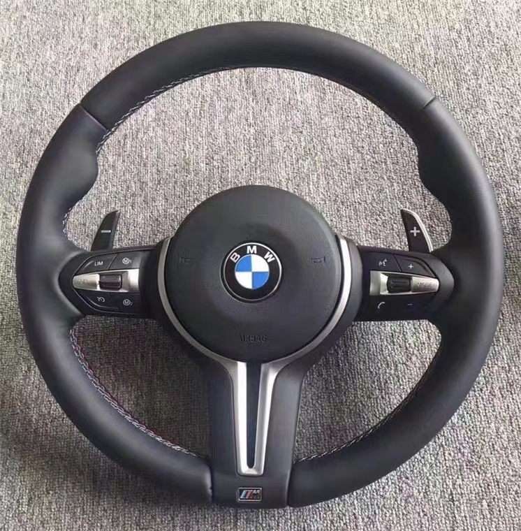Carbon Fiber Steering Wheel с Steering Wheel Cover, M Sport Customize, BMW F10, F30, Free Shipping
