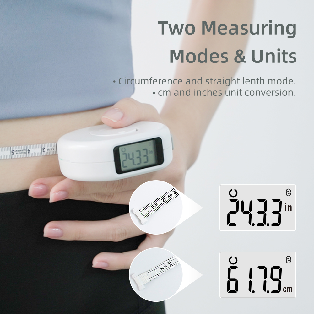 easy accurate digital smart measuring tape Multiple uses bodi measure tape