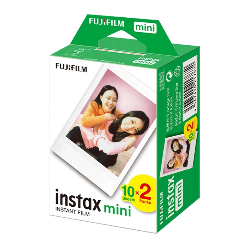 Пленка Fujifilm Instax Mini 11 White Edge 20 40 60 80 100 листов, фотобумага для Fuji instant camera 8/9/11/25/70/90/liplay/link