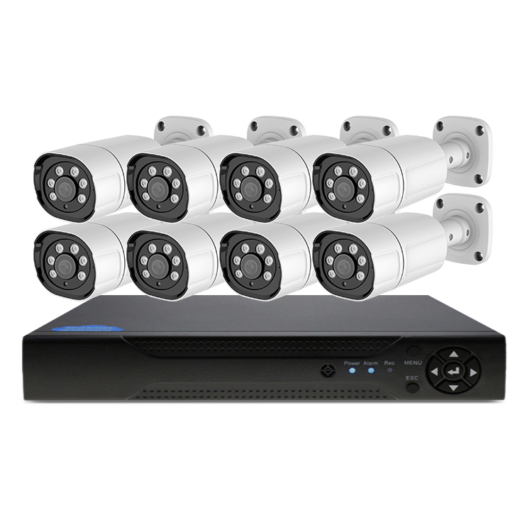 H.265 5MP 8CH AHD Outdoor HD Waterproof Motion Detection Night Vision Security DVR CCTV Camera Kit System