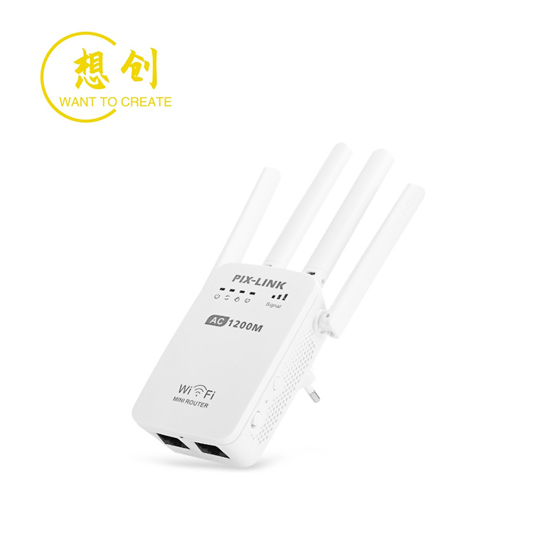 AC1200 беспроводной 2,4 ГГц 802.11n/b/g сетевой усилитель сигнала 4G Wifi расширитель ретранслятор
