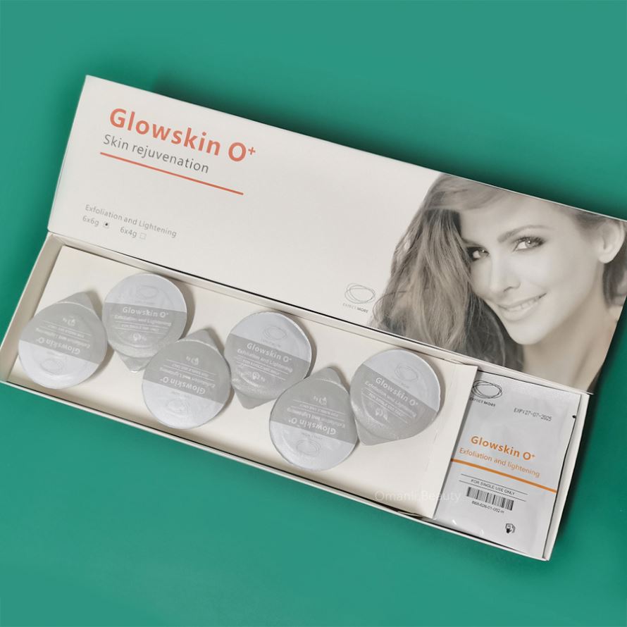 Skin Rejuvenation Kits For Anti-Aging Wrinkle Removal Using Glowskin O+ And Bright Revive Kits