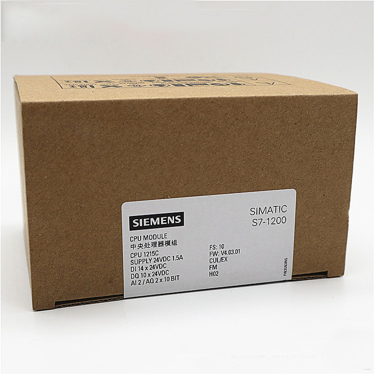 CPU1215C 6ES7215-1AG40-0XB0 S7-1200 PLC модуль