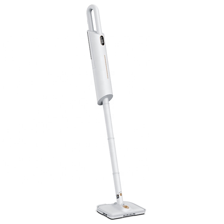OEM customized good price mite cleaning with led panel multifunction steam mop