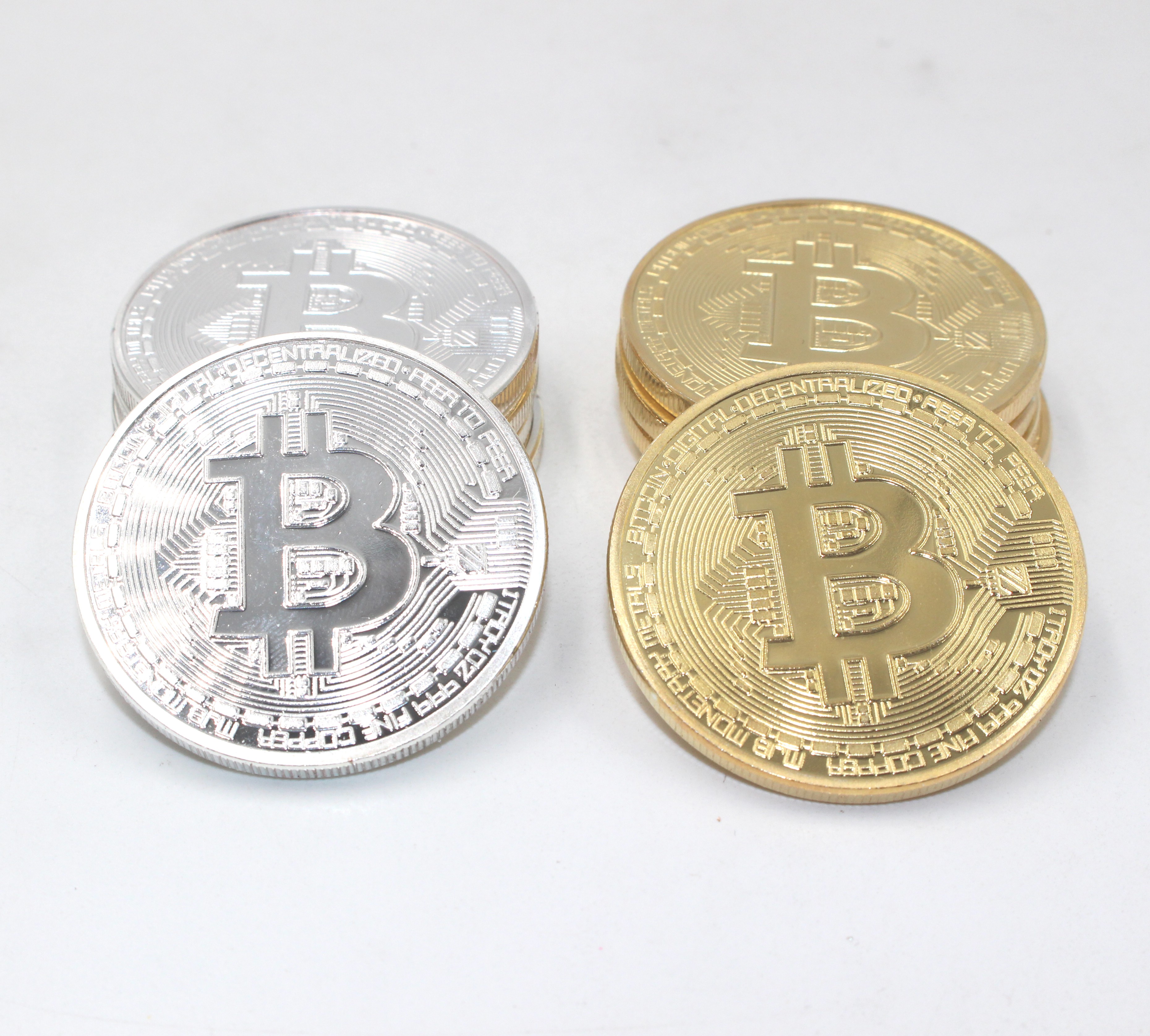 Ограниченная серия, оригинальные памятные коллекторы биткойнов Btc, монета, металлическая позолоченная монета Биткоин