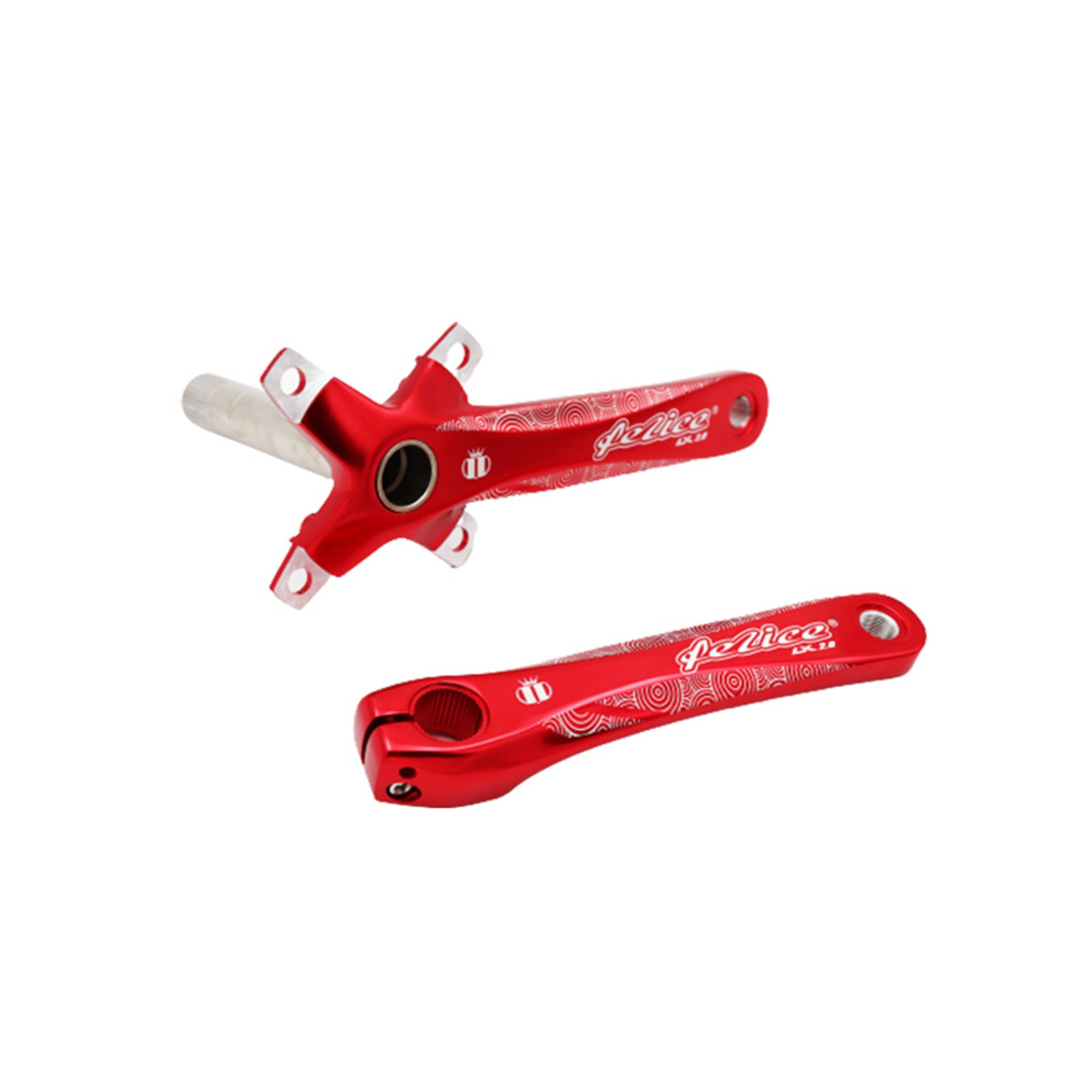Mtb Bicycle Crankset 104bcd Square Hole Mountain Bike Crank Round Narrow Wide Sprockets